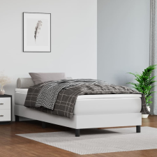 vidaXL fehér műbőr rugós ágykeret 90x200 cm ágy és ágykellék