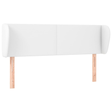 vidaXL fehér műbőr szárnyas fejtámla 147x23x78/88 cm (3116955) ágy és ágykellék