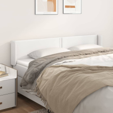 vidaXL fehér műbőr szárnyas fejtámla 163x16x78/88 cm ágy és ágykellék