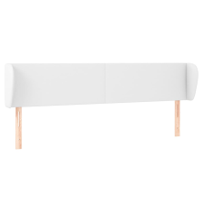 vidaXL fehér műbőr szárnyas fejtámla 183x23x78/88 cm (3116967) ágy és ágykellék