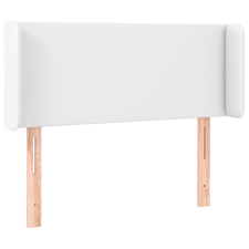 vidaXL fehér műbőr szárnyas fejtámla 83x16x78/88 cm (3118561) ágy és ágykellék