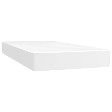 vidaXL fehér műbőr zsebrugós ágymatrac 90x200x20 cm (347723) ágy és ágykellék
