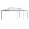vidaXL Fehér pavilon 600 x 298 x 270 cm 180 g/m²