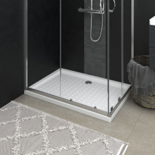 vidaXL fehér pettyes ABS zuhanytálca 70 x 100 x 4 cm kád, zuhanykabin