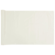 vidaXL fehér PVC kerti belátás elleni paraván 400x120 cm kerti bútor