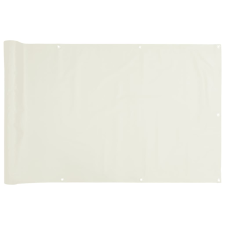 vidaXL fehér PVC kerti belátás elleni paraván 600x75 cm kerti bútor