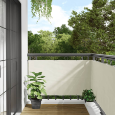 vidaXL Fehér pvc kerti belátás elleni paraván 800x75 cm kerti bútor