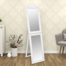 vidaXL fehér szabadon álló tükör 40 x 160 cm bútor