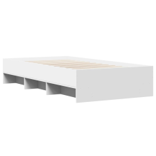 vidaXL fehér szerelt fa ágykeret 100 x 200 cm (3295667) ágy és ágykellék