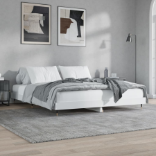 vidaXL fehér szerelt fa ágykeret 200 x 200 cm ágy és ágykellék