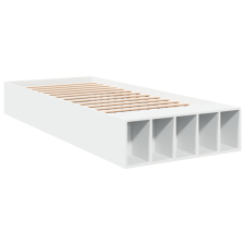 vidaXL fehér szerelt fa ágykeret 90 x 200 cm ágy és ágykellék