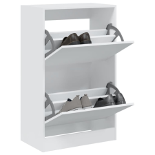 vidaXL fehér szerelt fa cipőszekrény 60 x 34 x 96,5 cm bútor