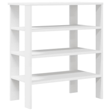 vidaXL fehér szerelt fa cipőtároló szekrény 61x32x70 cm (859842) bútor
