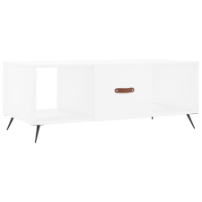 vidaXL fehér szerelt fa dohányzóasztal 102 x 50 x 40 cm (829268) bútor