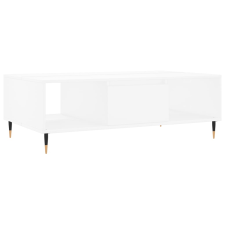 vidaXL fehér szerelt fa dohányzóasztal 104x60x35 cm (827076) bútor