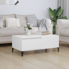 vidaXL fehér szerelt fa dohányzóasztal 90 x 50 x 36,5 cm bútor