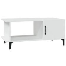 vidaXL fehér szerelt fa dohányzóasztal 90 x 50 x 40 cm (812753) bútor