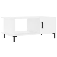 vidaXL fehér szerelt fa dohányzóasztal 90 x 50 x 40 cm (829492) bútor