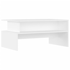 vidaXL fehér szerelt fa dohányzóasztal 90 x 55 x 42,5 cm (834278) bútor