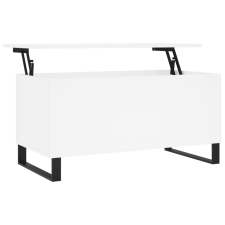 vidaXL fehér szerelt fa dohányzóasztal 90x44,5x45 cm (830980) bútor