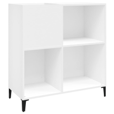 vidaXL fehér szerelt fa hanglemezszekrény 84,5 x 38 x 89 cm (831997) bútor