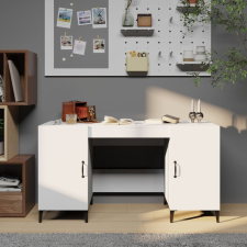 vidaXL fehér szerelt fa íróasztal 140 x 50 x 75 cm íróasztal