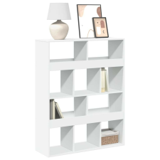 vidaXL fehér szerelt fa könyvespolc 100 x 33 x 125,5 cm bútor