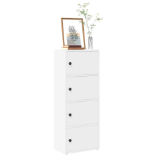 vidaXL fehér szerelt fa könyvespolc 40x24x102 cm bútor