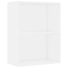 vidaXL fehér szerelt fa könyvespolc 60x30x76,5 cm (800963) bútor