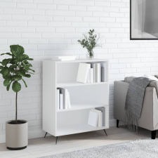 vidaXL fehér szerelt fa könyvespolc 69,5 x 32,5 x 90 cm bútor