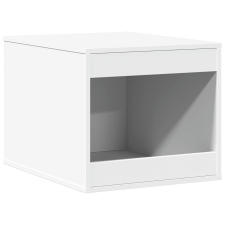 vidaXL fehér szerelt fa macskaalomdoboz 47 x 59 x 42 cm (857760) macskatoalett