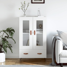 vidaXL fehér szerelt fa magasszekrény 69,5 x 31 x 115 cm bútor