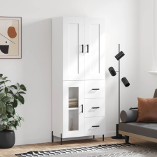 vidaXL fehér szerelt fa magasszekrény 69,5 x 34 x 180 cm bútor