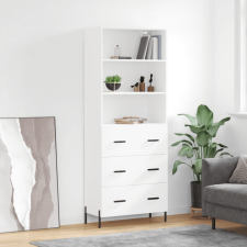 vidaXL fehér szerelt fa magasszekrény 69,5 x 34 x 180 cm bútor