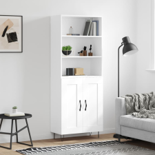 vidaXL fehér szerelt fa magasszekrény 69,5 x 34 x 180 cm bútor