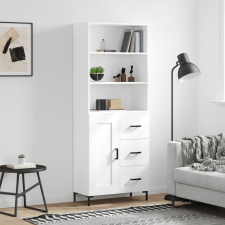 vidaXL fehér szerelt fa magasszekrény 69,5 x 34 x 180 cm bútor