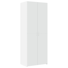 vidaXL fehér szerelt fa magasszekrény 70 x 42,5 x 185 cm bútor