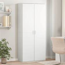 vidaXL fehér szerelt fa magasszekrény 80 x 35 x 180 cm bútor