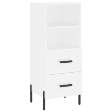vidaXL fehér szerelt fa tálalóasztal 34,5 x 34 x 90 cm (828676) bútor