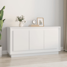 vidaXL fehér szerelt fa tálalószekrény 102x35x55 cm bútor