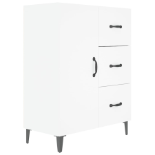 vidaXL fehér szerelt fa tálalószekrény 69,5 x 34 x 90 cm (812177) bútor