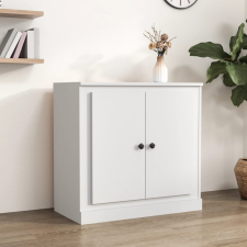 vidaXL fehér szerelt fa tálalószekrény 70x35,5x67,5 cm bútor