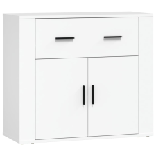 vidaXL fehér szerelt fa tálalószekrény 80 x 33 x 70 cm (816568) bútor