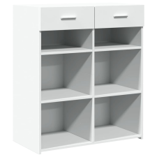vidaXL fehér szerelt fa tálalószekrény 80 x 42,5 x 93 cm (3281476) bútor