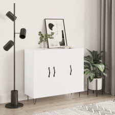 vidaXL fehér szerelt fa tálalószekrény 90 x 34 x 80 cm bútor