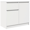 vidaXL fehér szerelt fa tálalószekrény fiókos 71x35x65 cm (861598)