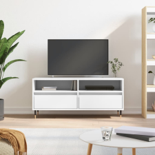 vidaXL fehér szerelt fa TV-szekrény 100x34,5x44,5 cm bútor