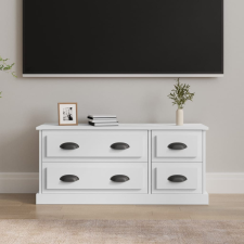 vidaXL fehér szerelt fa TV-szekrény 100x35,5x45 cm bútor