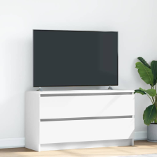vidaXL fehér szerelt fa TV-szekrény 100x35x54 cm bútor