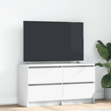 vidaXL fehér szerelt fa TV-szekrény 100x35x54 cm bútor